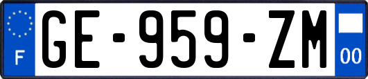 GE-959-ZM