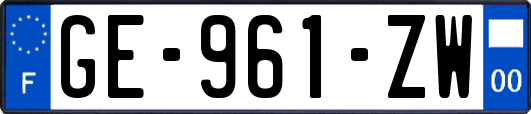 GE-961-ZW