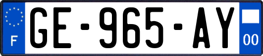 GE-965-AY