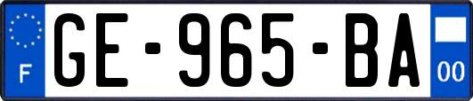 GE-965-BA