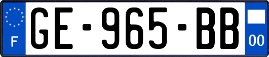 GE-965-BB