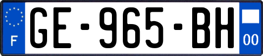 GE-965-BH