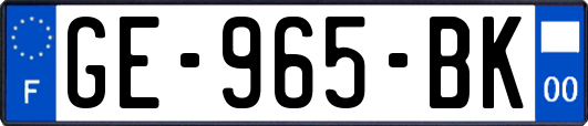 GE-965-BK