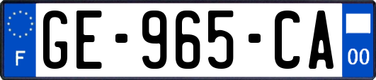 GE-965-CA