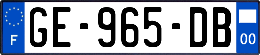 GE-965-DB