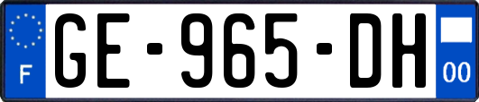 GE-965-DH