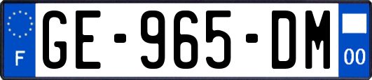 GE-965-DM