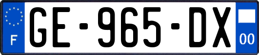 GE-965-DX