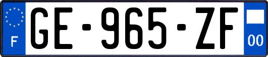 GE-965-ZF