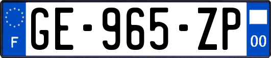 GE-965-ZP
