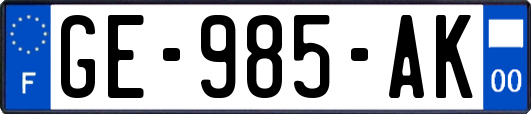 GE-985-AK