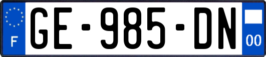GE-985-DN