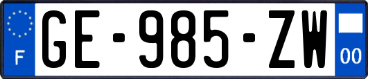 GE-985-ZW
