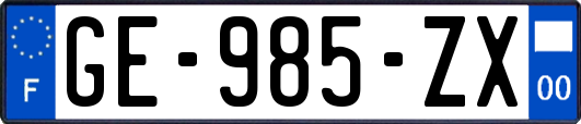 GE-985-ZX