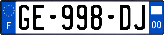 GE-998-DJ