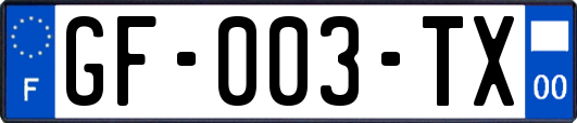 GF-003-TX