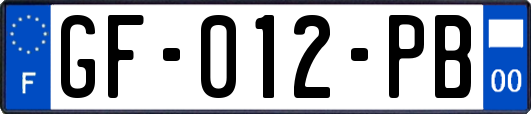 GF-012-PB