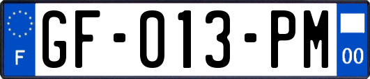 GF-013-PM