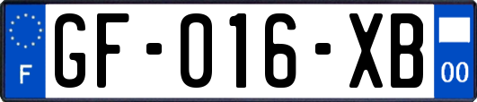GF-016-XB