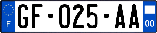 GF-025-AA