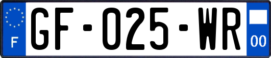 GF-025-WR