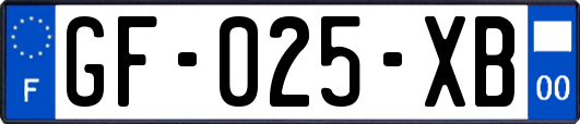 GF-025-XB
