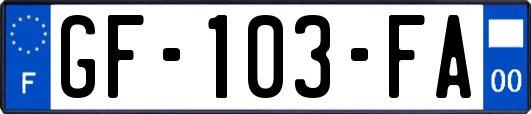 GF-103-FA