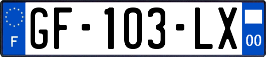 GF-103-LX