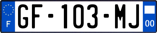 GF-103-MJ