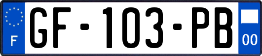 GF-103-PB