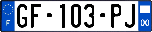 GF-103-PJ