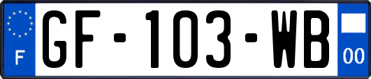 GF-103-WB