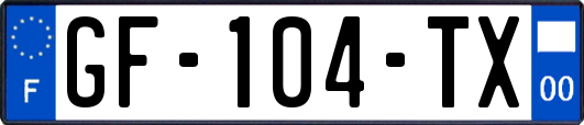 GF-104-TX
