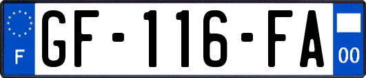 GF-116-FA
