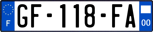 GF-118-FA