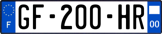 GF-200-HR