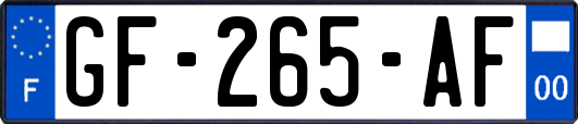 GF-265-AF