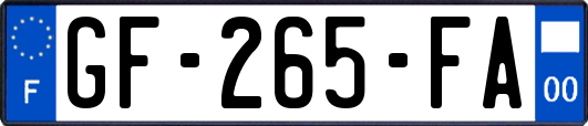 GF-265-FA