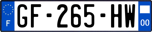 GF-265-HW