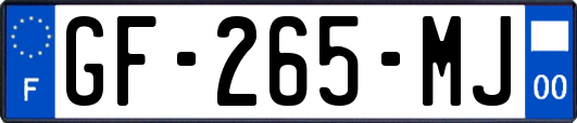 GF-265-MJ