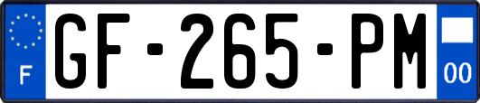 GF-265-PM