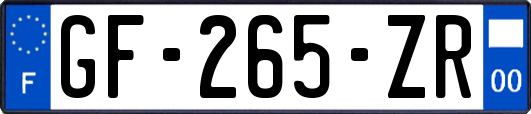 GF-265-ZR