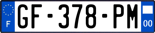 GF-378-PM
