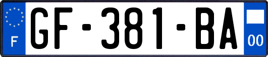 GF-381-BA