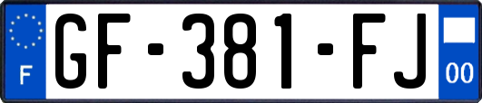 GF-381-FJ