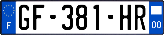 GF-381-HR