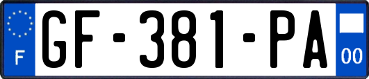 GF-381-PA