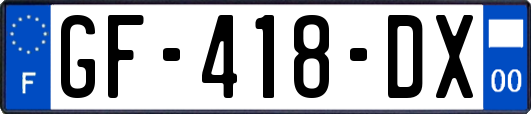 GF-418-DX