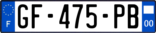 GF-475-PB