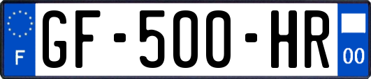 GF-500-HR